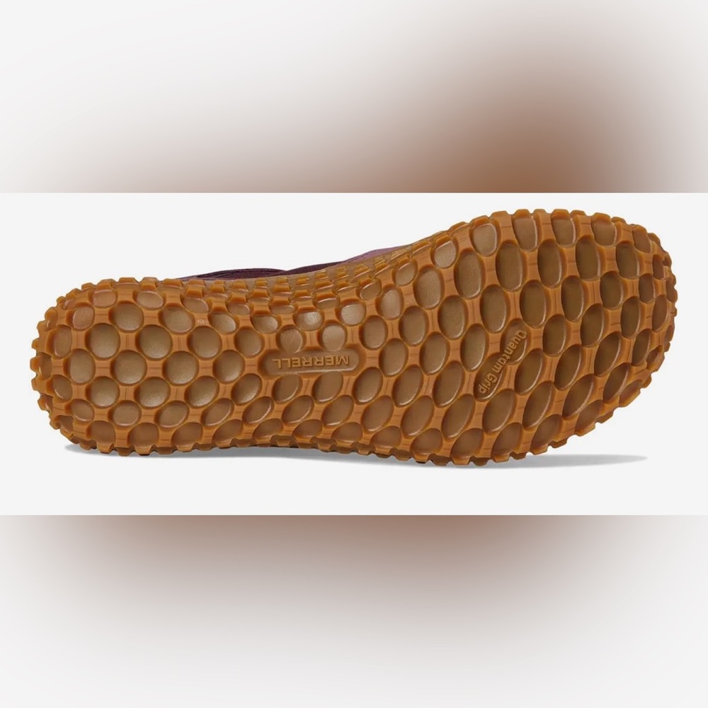 Merrell Women's Burgundy Suede Trail Sneaker - Picture 3 of 12